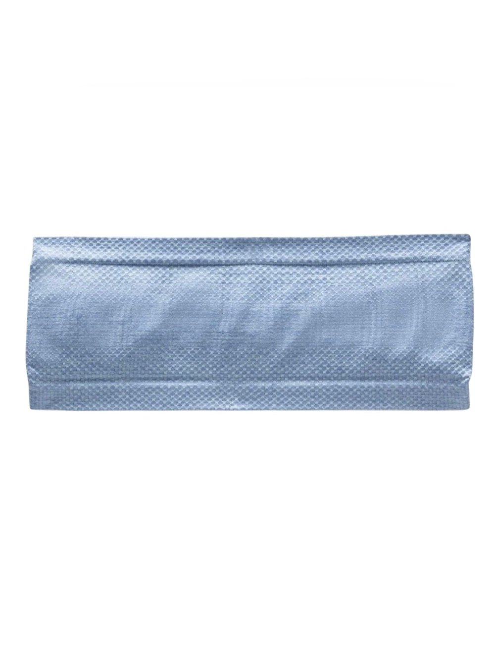 Lululemon Metal Vent Tech Seamless Wide Headband Foam Cloud/Prep Blue